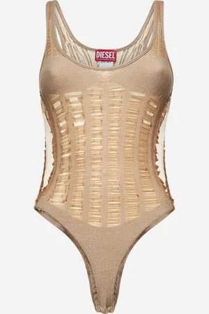 Diesel Beige M-Calipso-Body seamless bodysuit