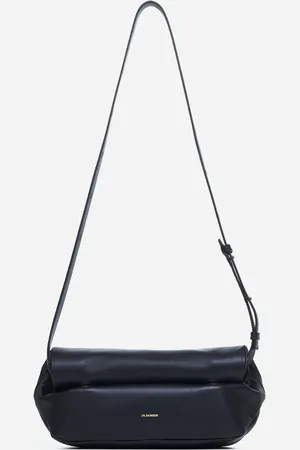 Jil Sander Rollup small leather crossbody bag