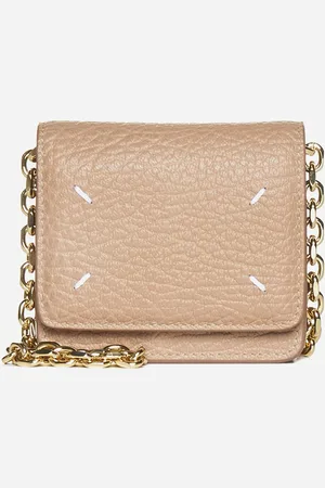 Maison Margiela Leather wallet on chain small bag
