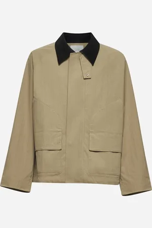 STUDIO NICHOLSON Beige organic cotton blend Towa jacket