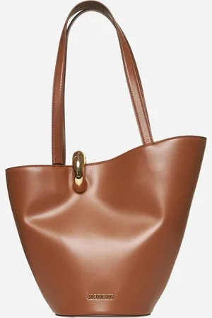 Jacquemus Brown The medium Bambola bucket bag