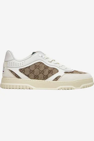Gucci Beige Re-Web sneakers