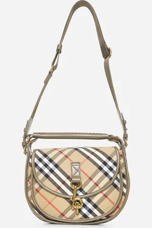 Burberry Beige B Clip small messenger bag