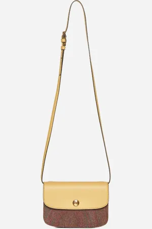 Etro Essential canvas and leather mini bag