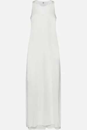Totême Layered knit tank long dress