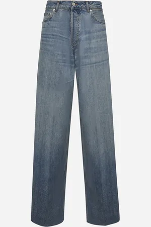 haikure Blue denim Bethany wide leg jeans