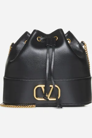 VALENTINO GARAVANI VLogo Signature leather pouch bag