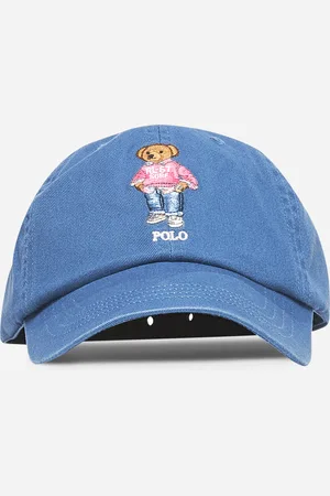 Ralph Lauren Blue twill Polo Bear cap