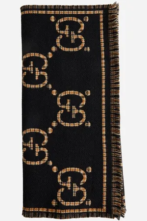 Gucci GG logo wool scarf