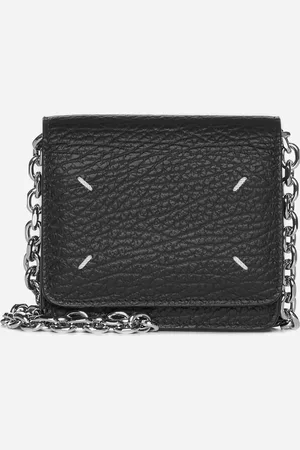 Maison Margiela Small leather chain wallet bag
