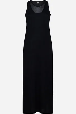 Totême Layered knit tank long dress