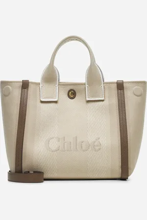 Chloé Beige Chloé Carry small tote bag