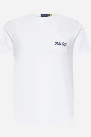 Ralph Lauren White Polo Bear Custom Slim-Fit T-shirt