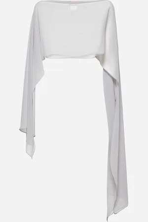 BLANCA Grey georgette Selce stole