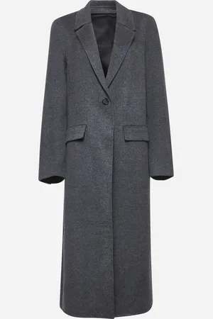 Totême Grey doublé wool Classic coat