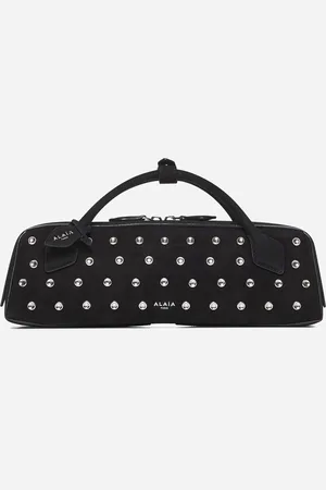 Alaïa Black Le Teckel clutch
