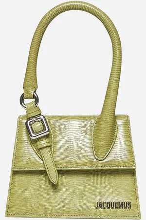 Jacquemus Green The medium Chiquito with buckle bag