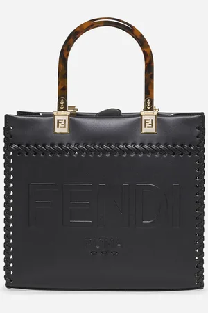 Fendi Black Sunshine Small tote bag