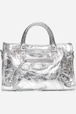 Balenciaga Silver Le City Small Bag
