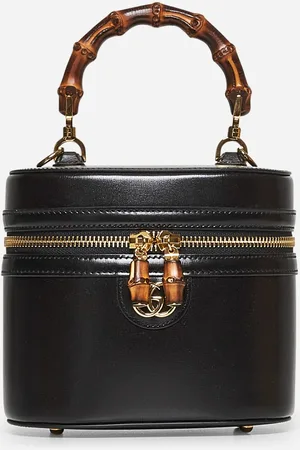 Gucci Black mini Bamboo shoulder bag