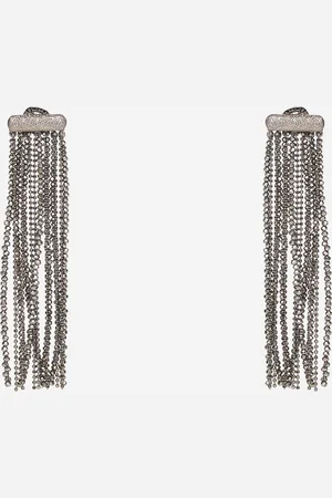Brunello Cucinelli Silver drop earrings