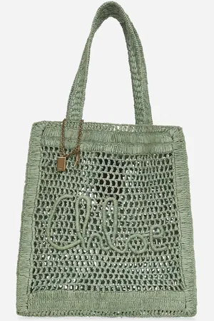 Chloé Green Summer Banana tote bag