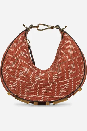 Fendi Orange graphy Mini mini bag