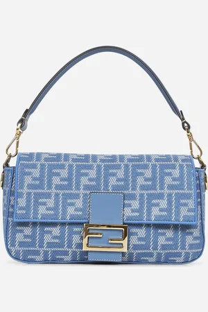 Fendi Blue Baguette bag