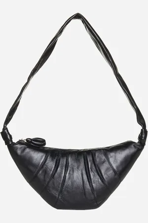 LEMAIRE Croissant nappa leather medium bag