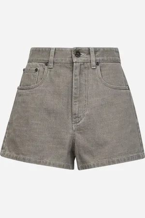 Fendi Grey denim shorts