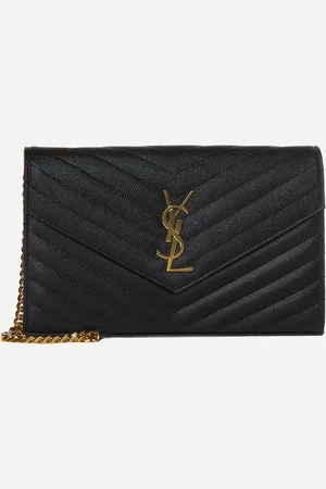 Saint Laurent Monogram quilted leather clutch bag