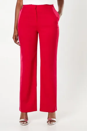Coast Satin Trim Slim Leg Tailored Trouser