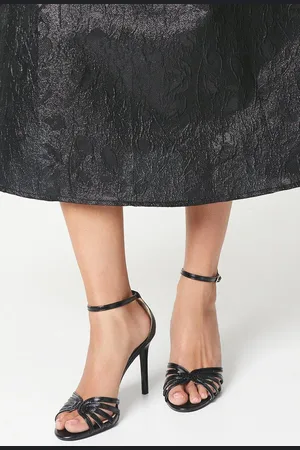 Coast Tilda Lattice Front High Heeled Sandals