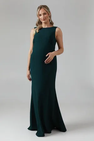Coast Maternity Cowl Back Fishtail Bridesmaid Maxi Dress