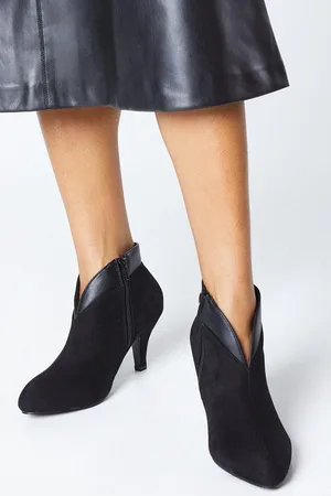 wallis Wide Fit Ashleigh Pointed Shoe Boots
