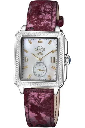 GV2 by Gevril Bari Diamond 9258 Swiss Quartz Watch