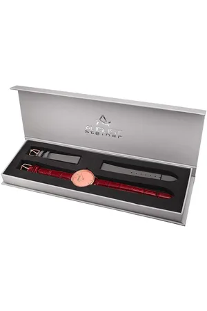 August Steiner AS8206 Casual Watch Round Case