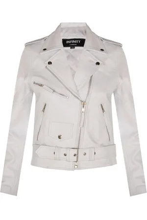 Infinity Cowhide Leather Biker Jacket-Mansfield