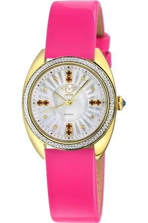 GV2 by Gevril 13102-8 Palermo Swiss Quartz Diamond Gemstone Watch