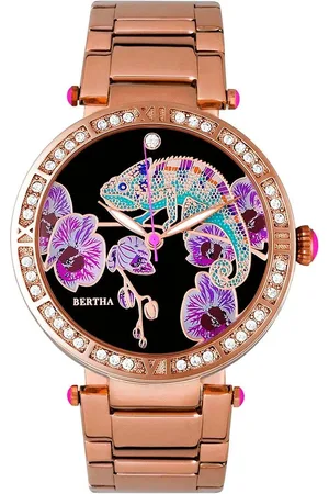 Bertha Camilla Mother-Of-Pearl Bracelet Watch