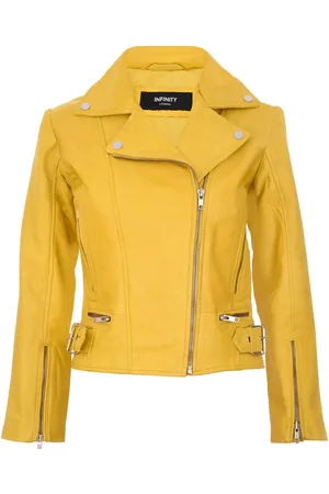 Infinity Leather Biker Jacket-Stockholm