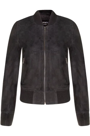Infinity Classic MA-1 Suede Bomber Jacket-Newbury