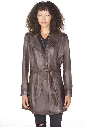 Infinity 3/4 Length Trench Coat-Ranchi