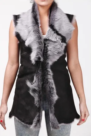 Infinity Toscana Sheepskin Long Gilet-Sorocaba
