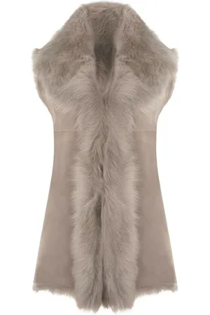 Infinity Toscana Sheepskin Long Gilet-Sorocaba