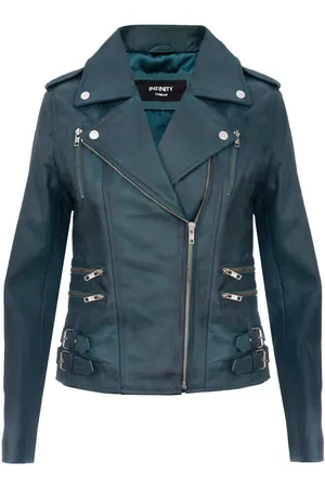 Infinity Leather Brando Biker Jacket-Loddon