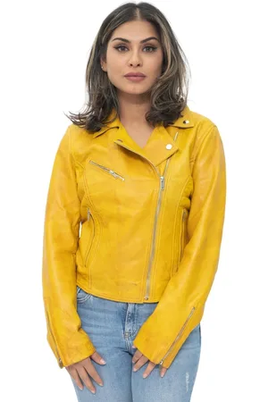 Infinity Leather Classic Biker Brando Jacket-Baku