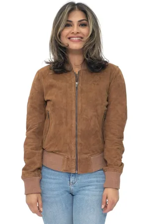 Infinity MA-1 Suede Bomber Jacket-Arnhem