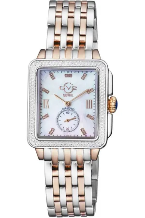 GV2 by Gevril Bari Diamond 9254B Swiss Quartz Diamond Watch