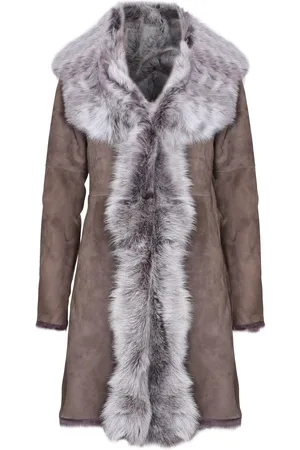 Infinity Toscana Sheepskin Suede Trench Coat-Tbilisi